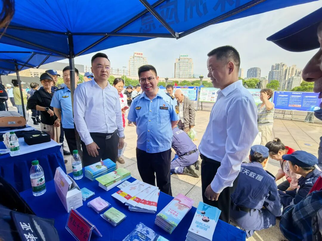 全国防灾减灾日丨红十字急救干货送到群众身边
